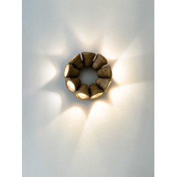 Circle Wall Sconce - LED lamp, Modern Sconces Light, Bedroom lights, Organic Lighting, House warming gift